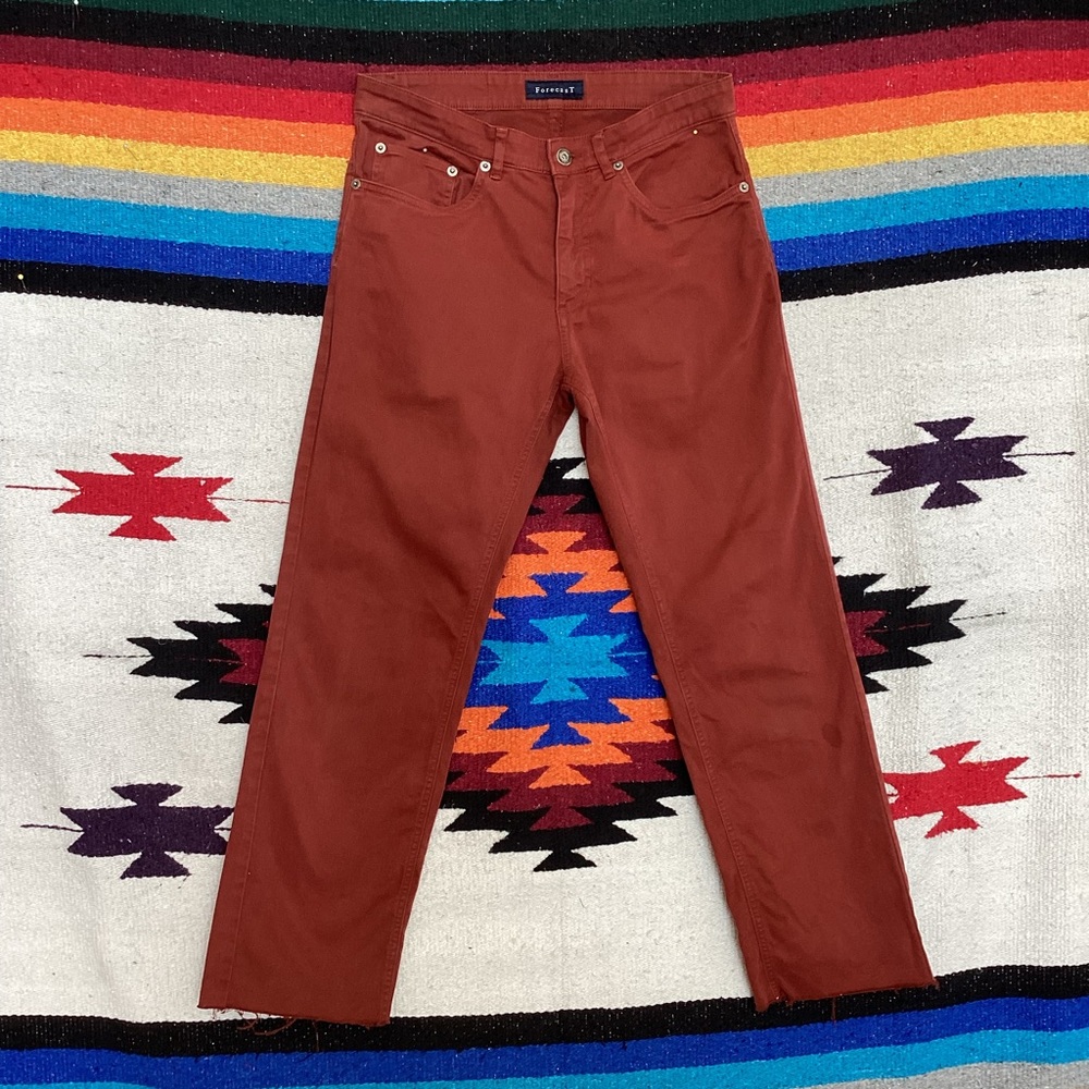 Forecast Women’s pants rust colored size 8